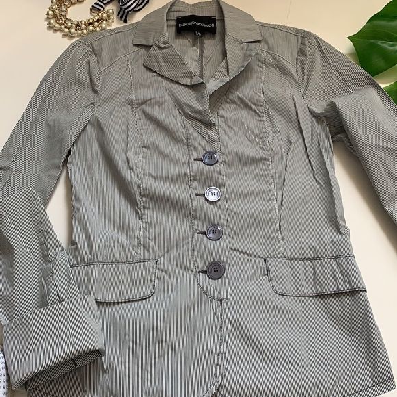 Emporio Armani striped nautical jacket and shorts - Picture 6 of 11